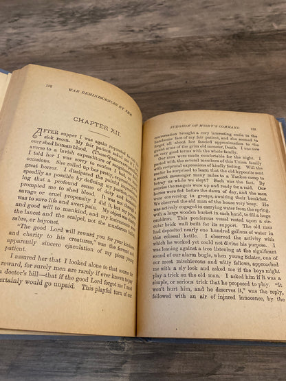 War Reminiscences By The Surgeon Of Mosby's Command by A. Monteiro