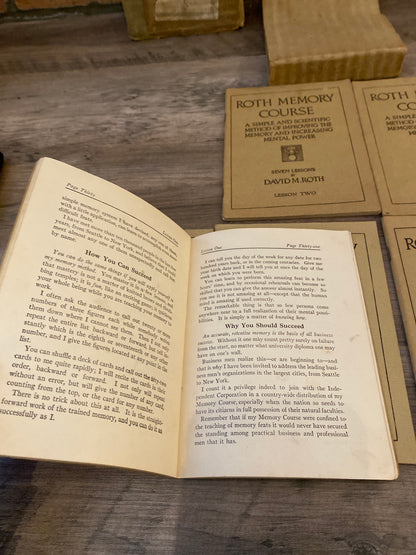 Roth Memory Course by David M. Ross (Missing Vol.3)