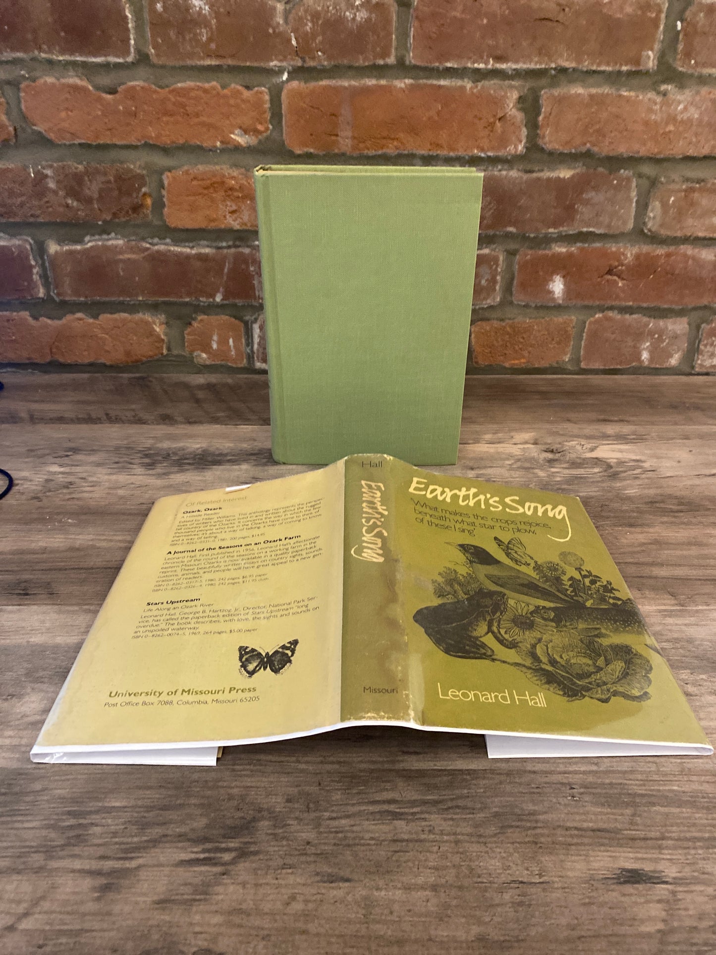 Earth's Song by Leonard Hall, Signed by Author