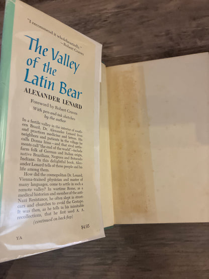 The Valley of the Latin Bear by Alexander Lenard