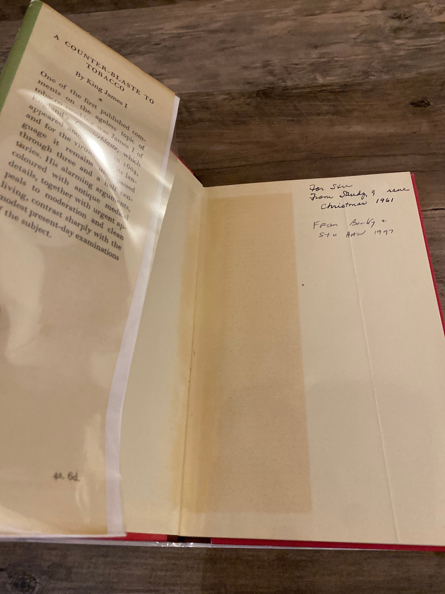 A Counter-Blaste to Tobacco by James I