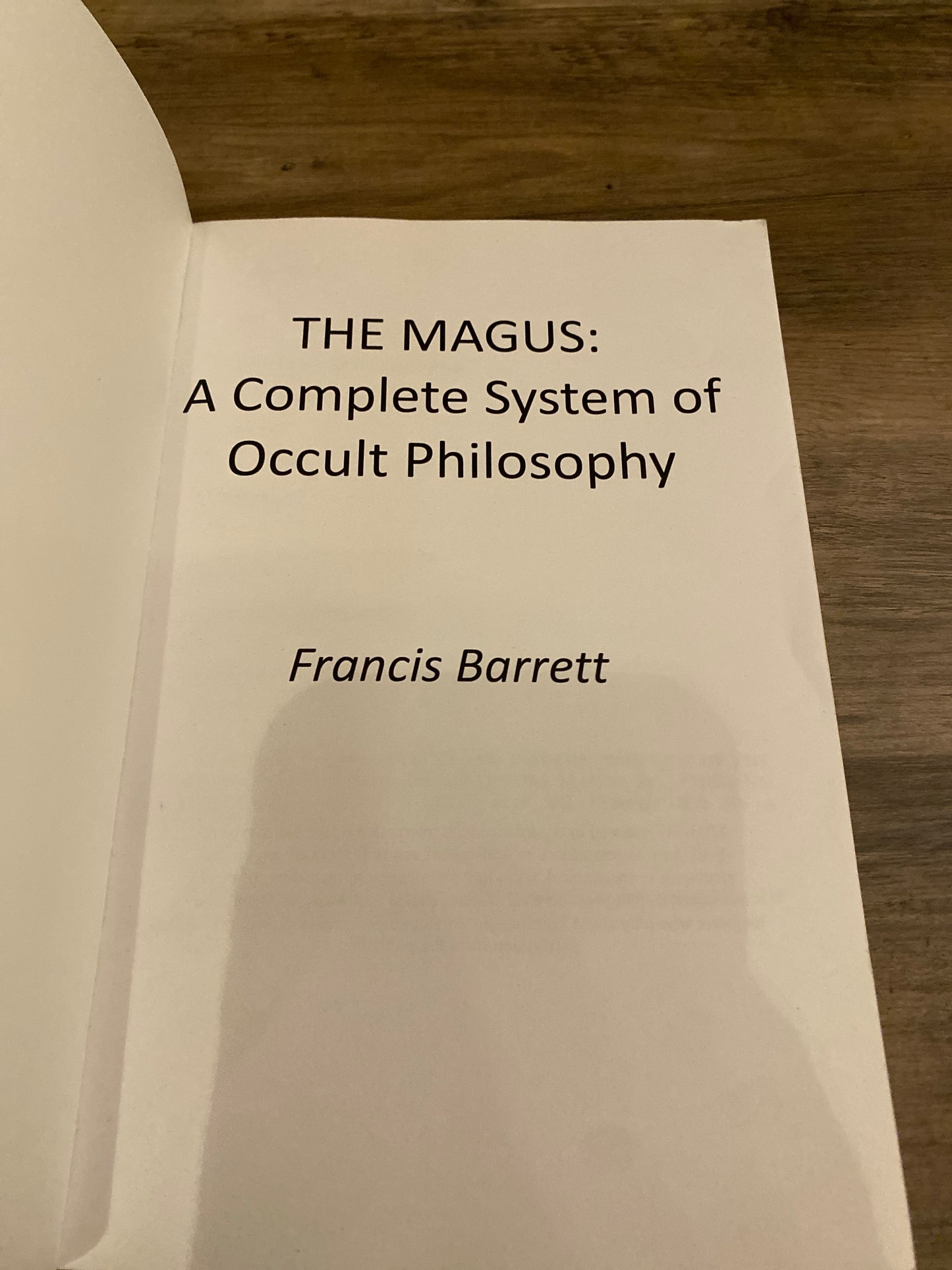 The Magus by Francis Barrett