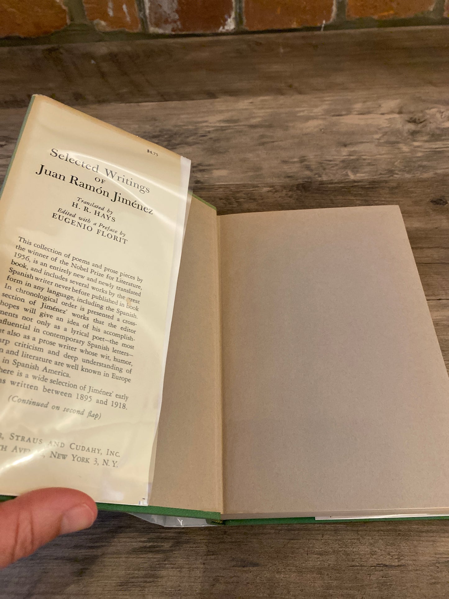 The Selected Writings of Juan Ramon Jimenez