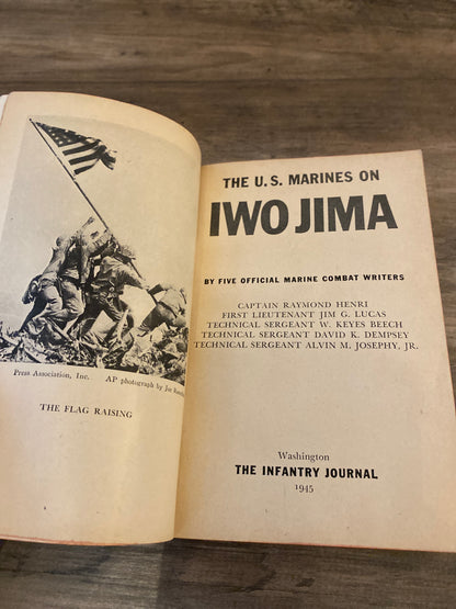 The U.S. Marines On Iwo Jima