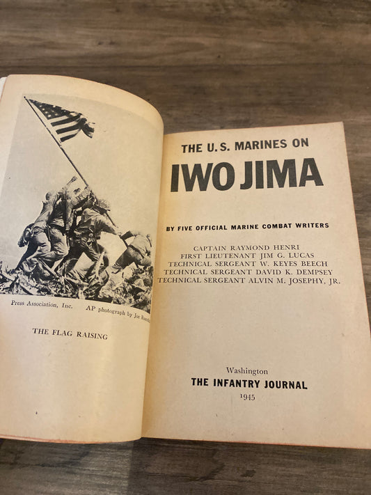 The U.S. Marines On Iwo Jima