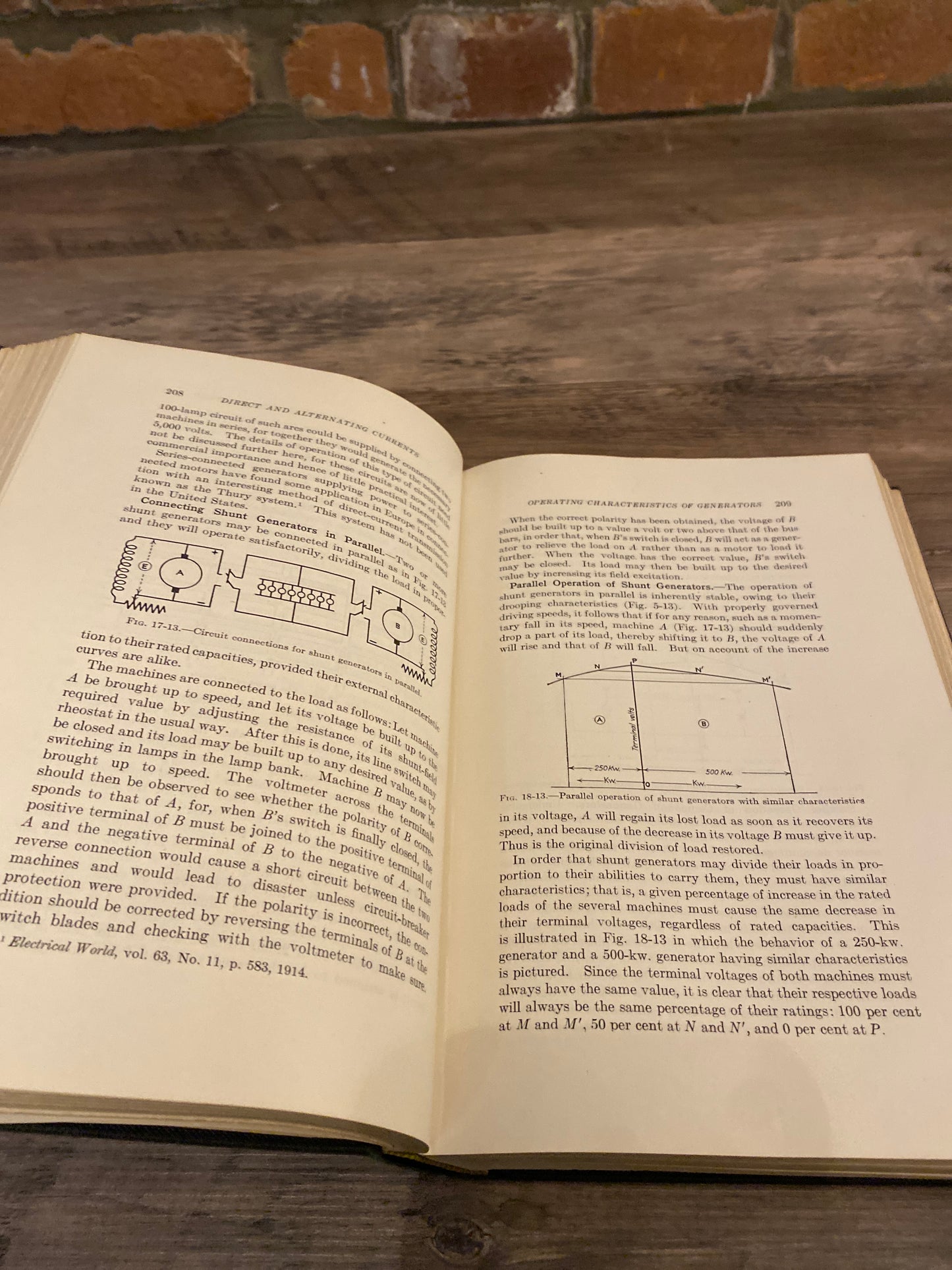 Direct and Alternating Currents by E. A. Loew