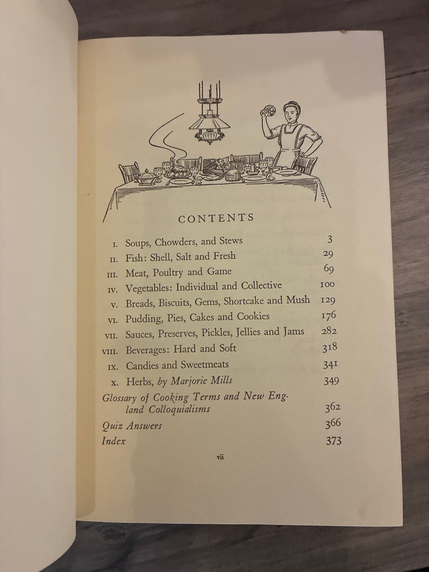 The New England Yankee Cookbook by Imogene Wolcott