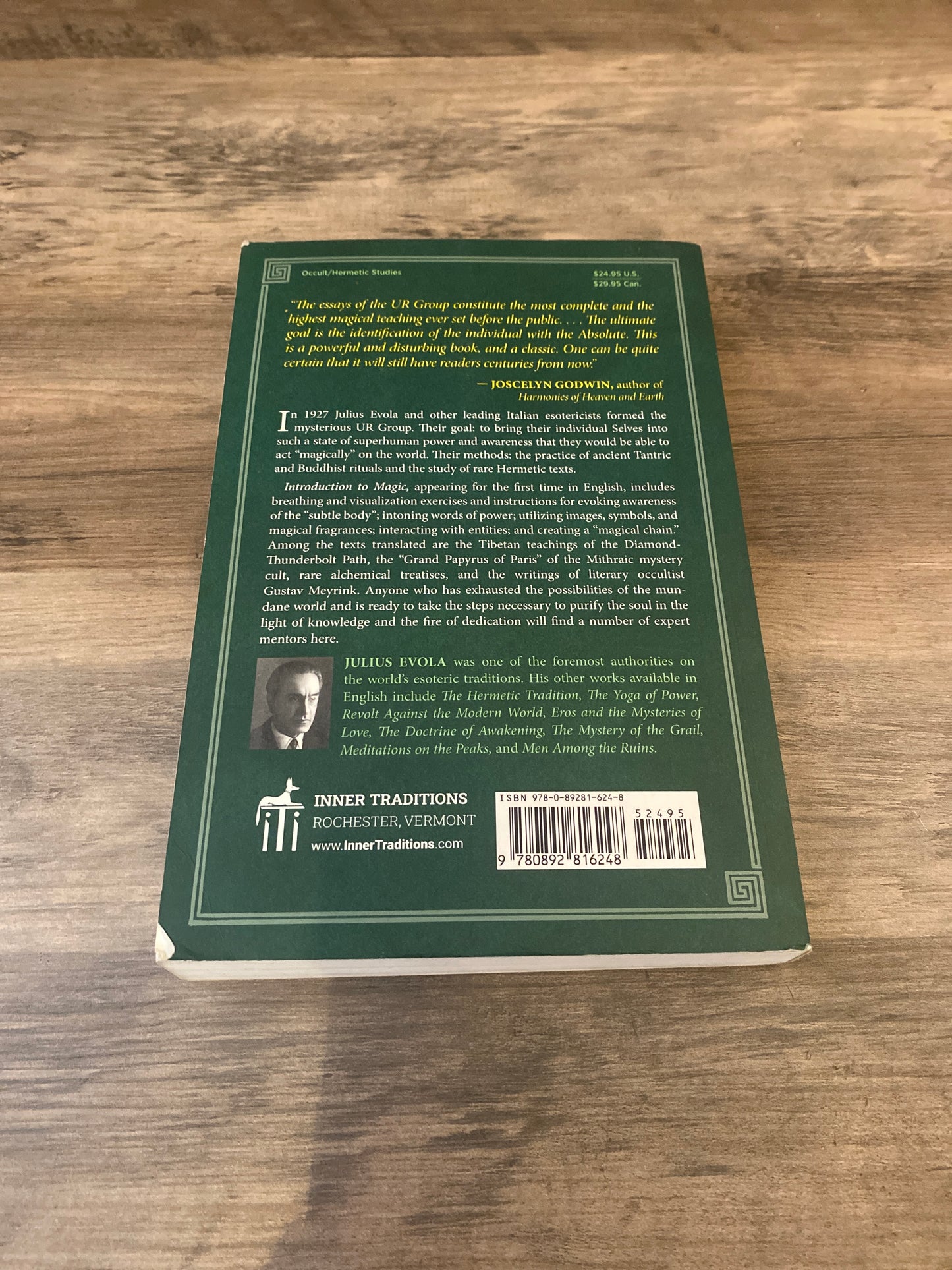 Introduction to Magic Vol. I by Julius Evola