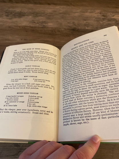 The Book Of Herb Cookery by Irene Botsford Hoffmann