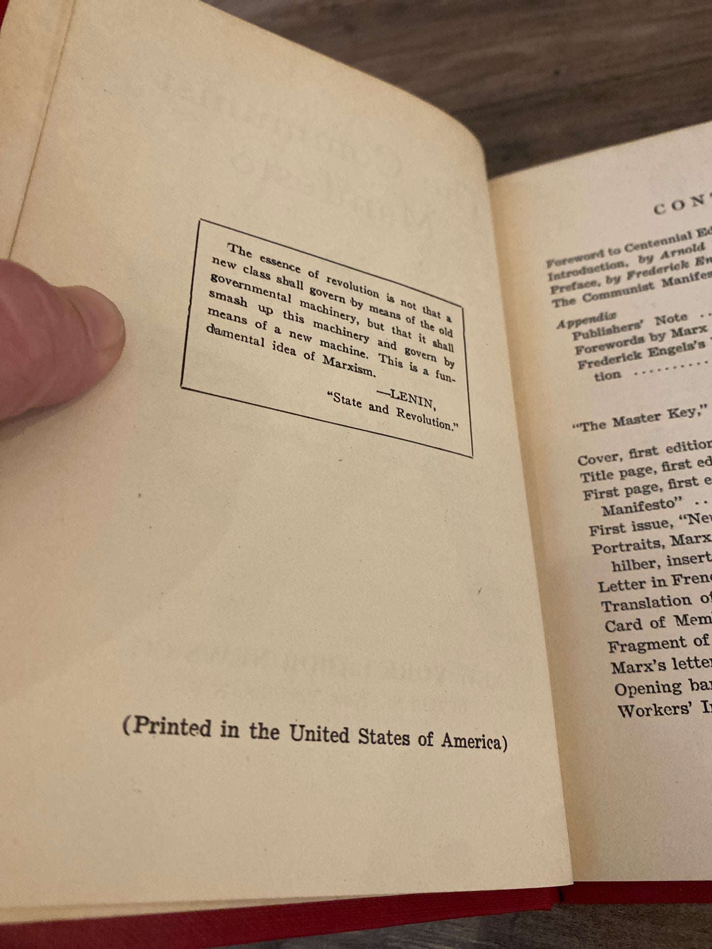 The Communist Manifesto by Karl Marx and Frederick Engels