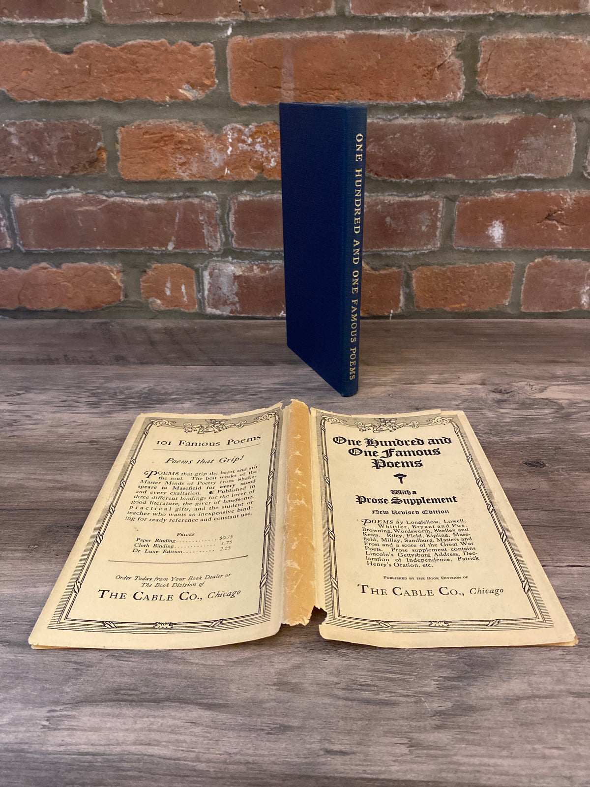 One Hundred And One Famous Poems