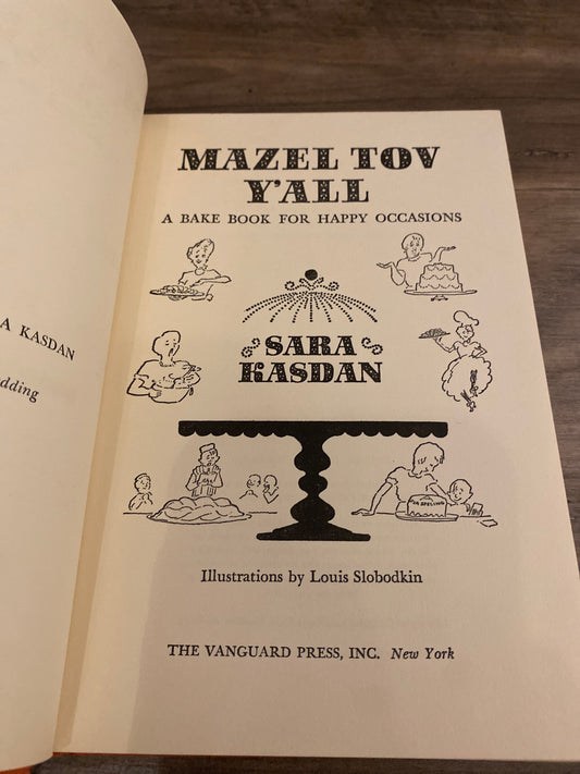 Mazel Tov Y'all by Sara Kasdan