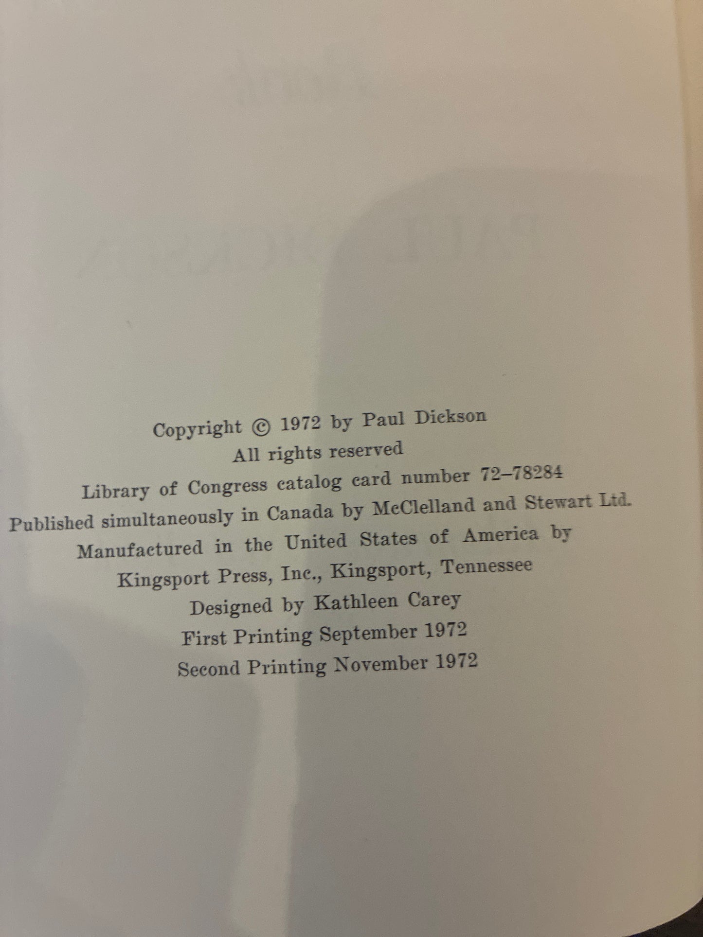 The Great American Ice Cream Book by Paul Dickson