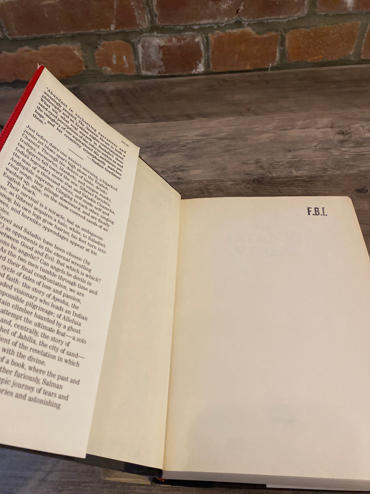 The Satanic Verses by Salman Rushdie