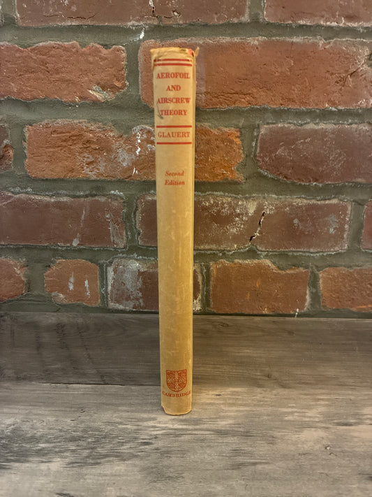 The Elements of Aerofoil & Airscrew Theory by H. Glauert