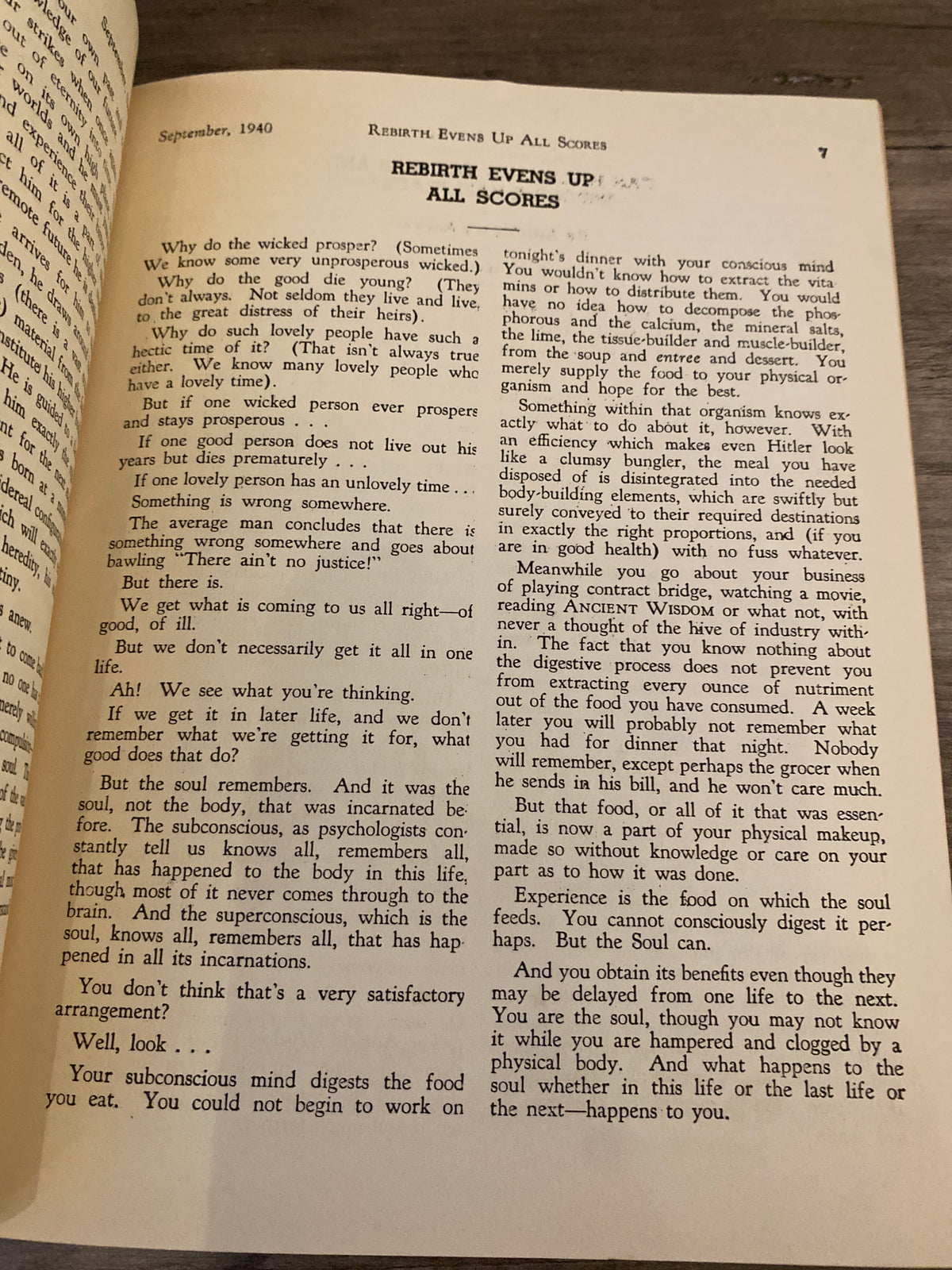 Ancient Wisdom by The Theosophical Society Of Saint Louis Vol. I, No. 1-4