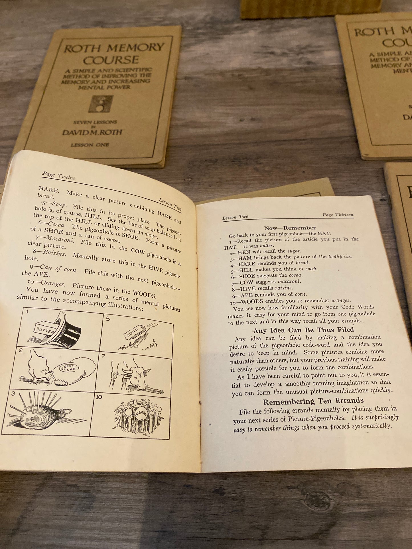 Roth Memory Course by David M. Ross (Missing Vol.3)