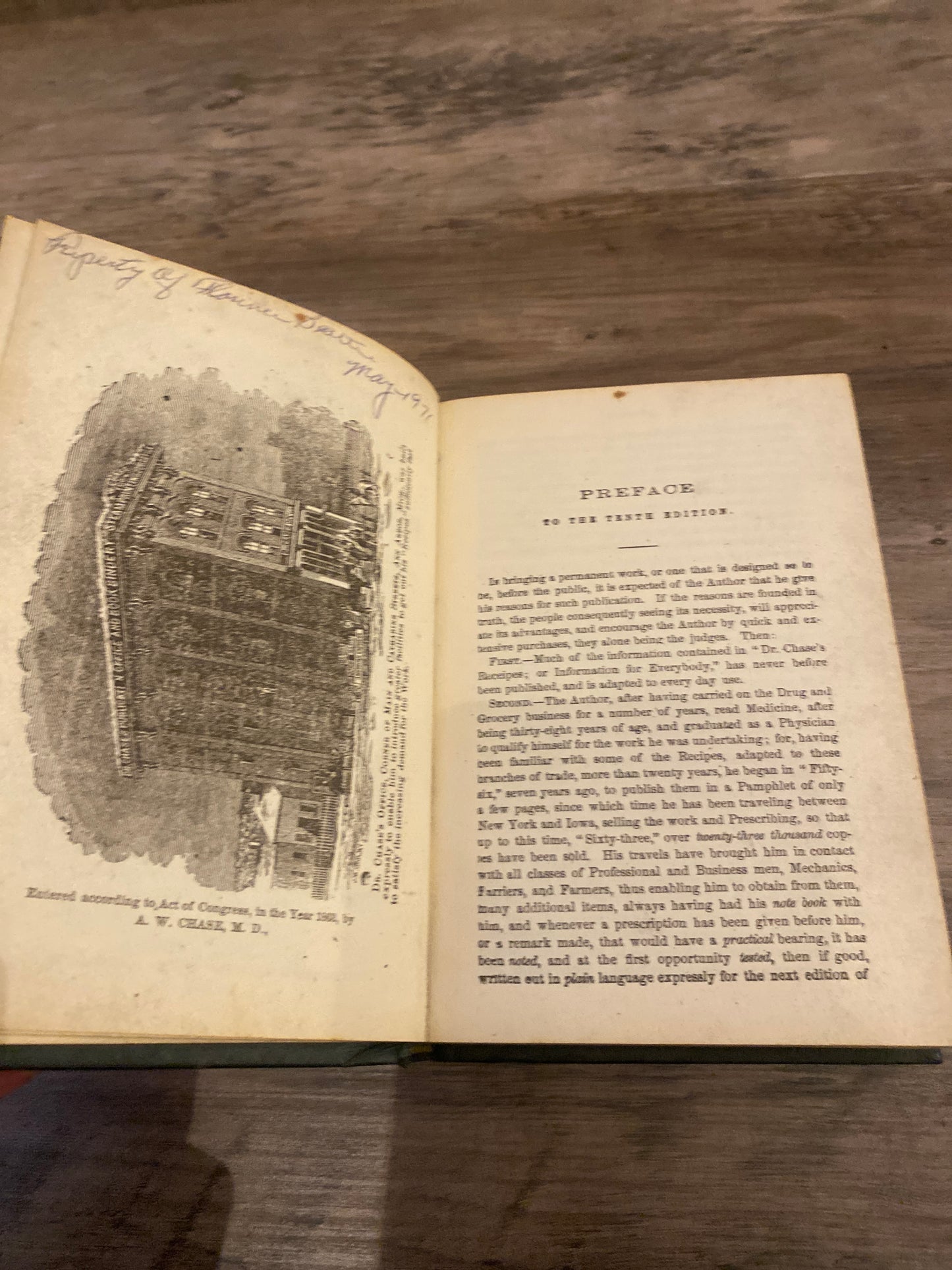 Dr. Chase’s Recipes by A.W. Chase