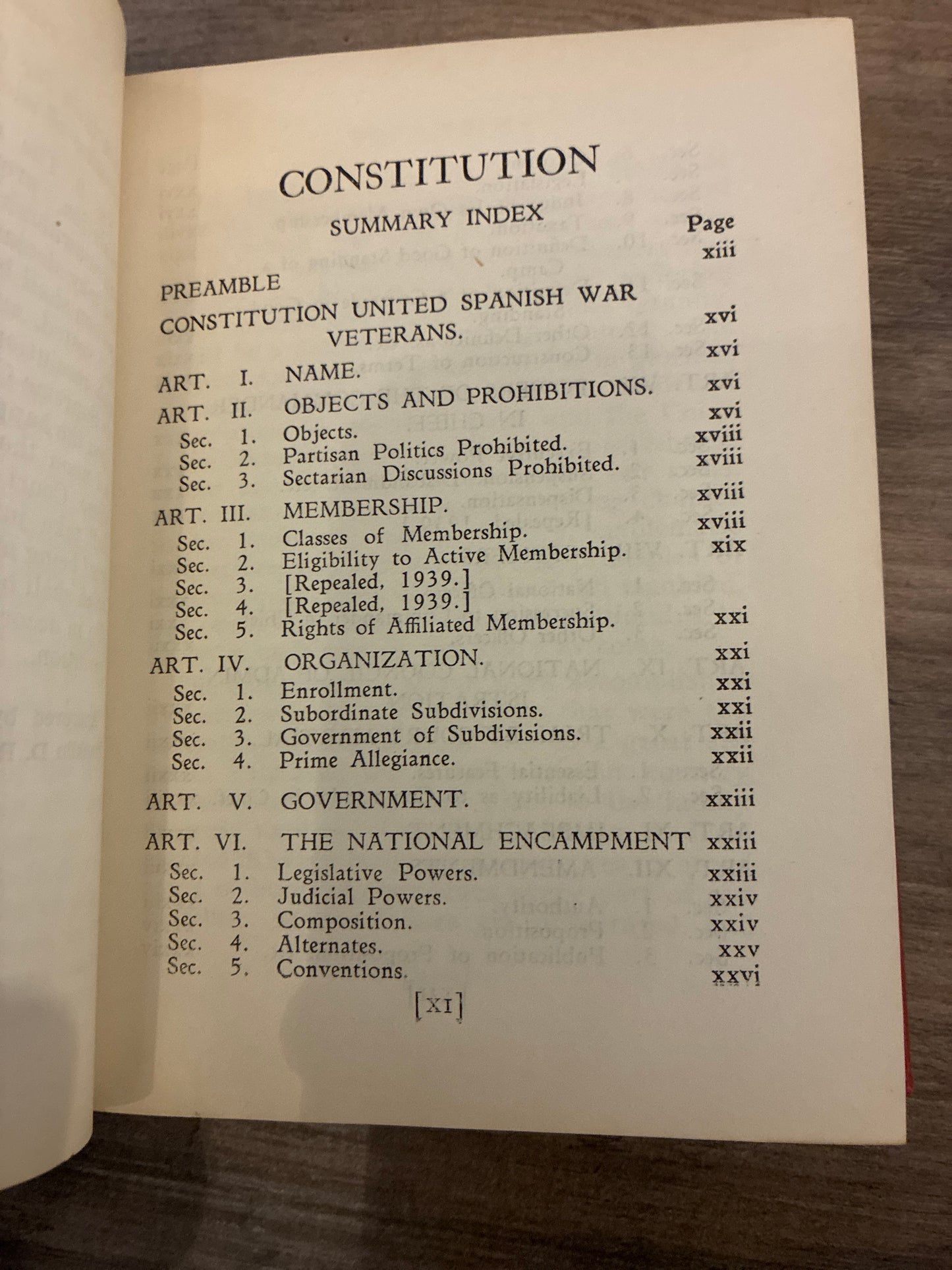 Constitution and Rules and Regulations of the United Spanish War Veterans