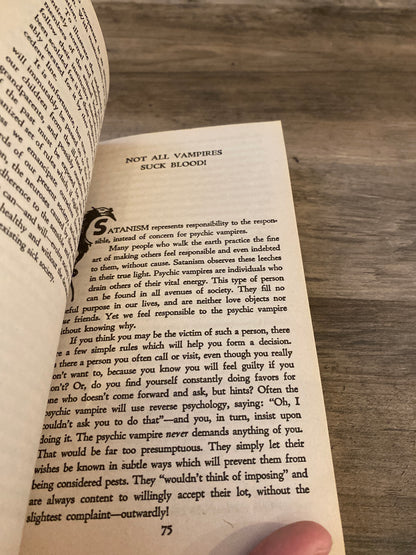 The Satanic Bible by Anton Szandor LaVey