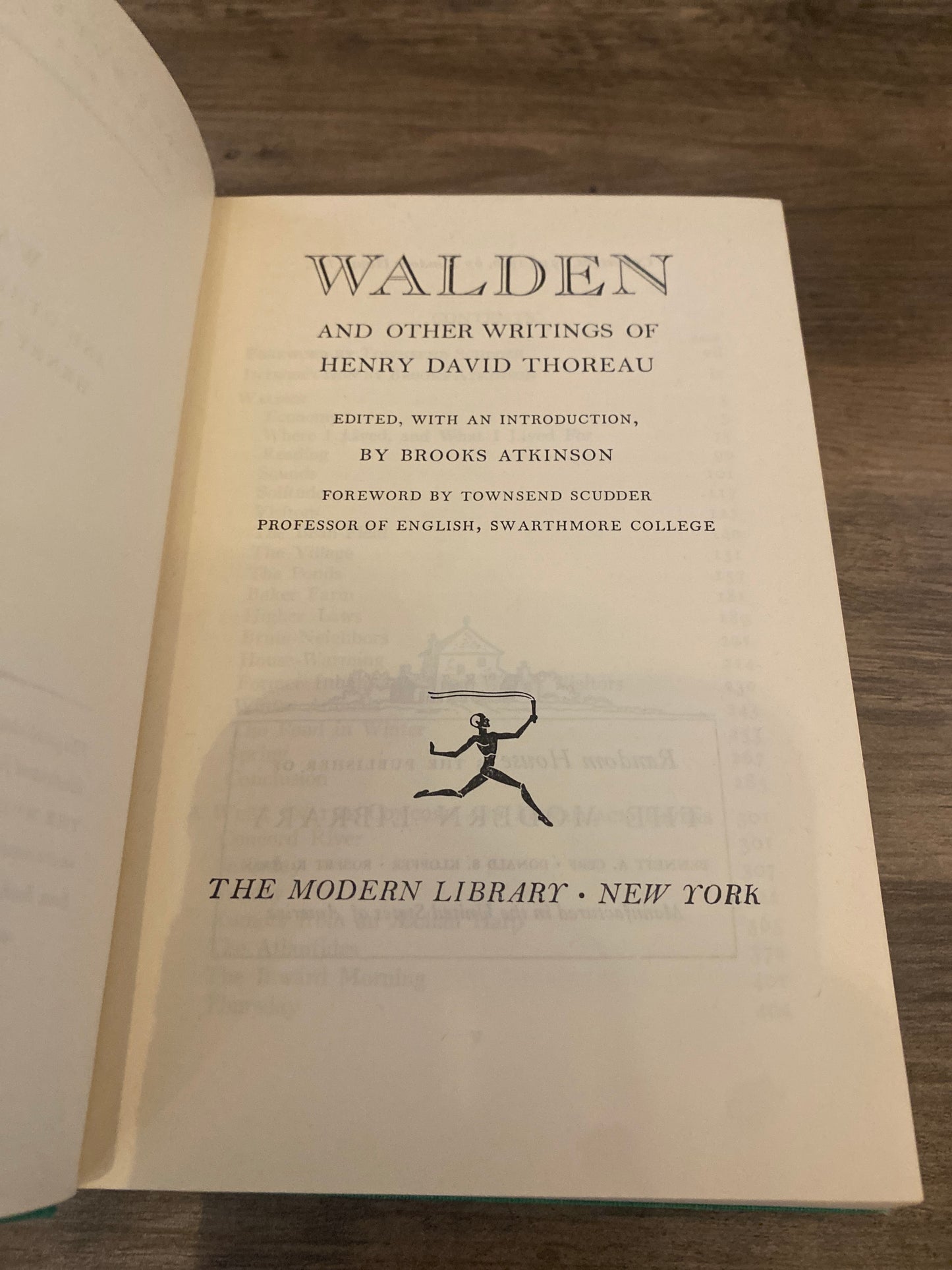 Walden And Other Writings by Henry David Thoreau