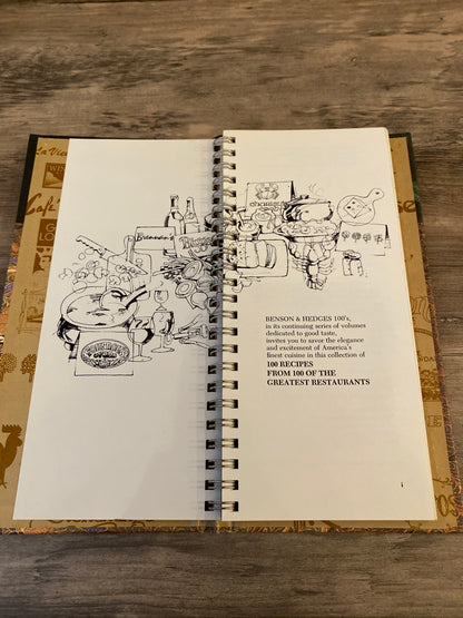 100 Recipes From 100 Of The Greatest Restaurants by Benson & Hedges 100's