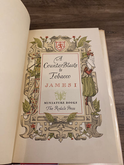 A Counter-Blaste to Tobacco by James I